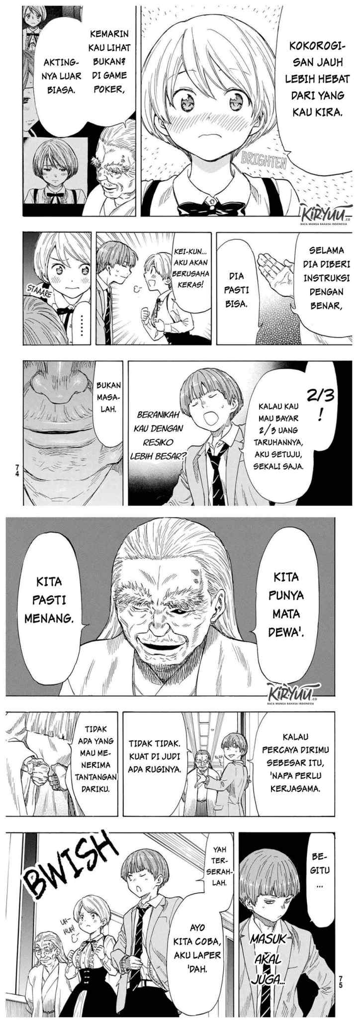 Tomodachi Game chapter 52 halaman 15