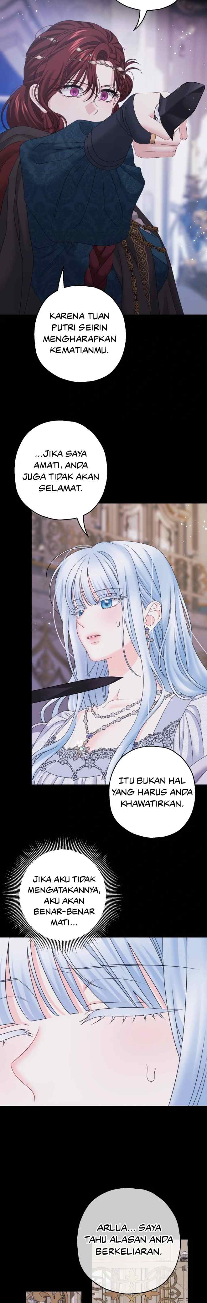 The Obsessive Male Lead Made Me The Female Lead chapter 58 halaman 13