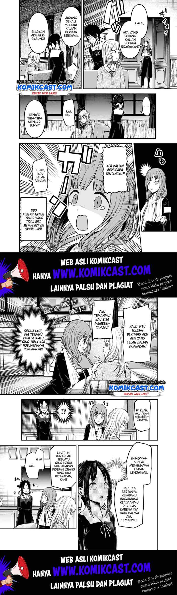 Kaguya-sama wa Kokurasetai: Tensai-tachi no Renai Zunousen chapter 172 halaman 8