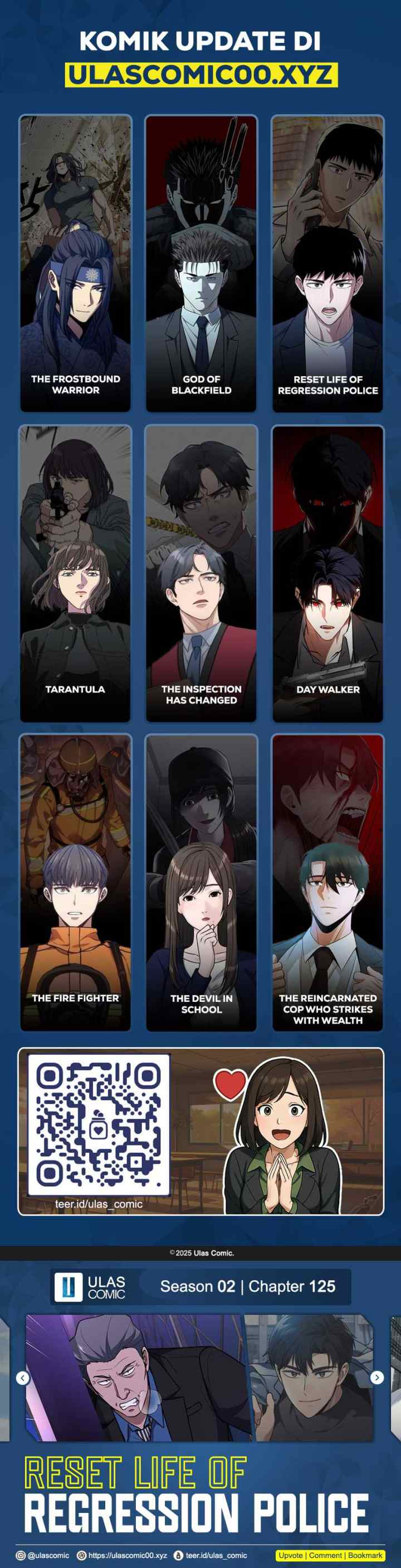 Reset Life of Regression Police chapter 125 halaman 8