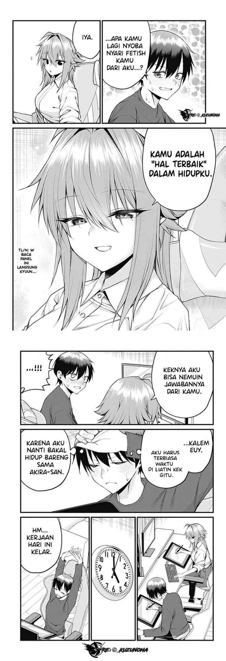 Akanabe-sensei wa Tereshirazu chapter 27 halaman 6