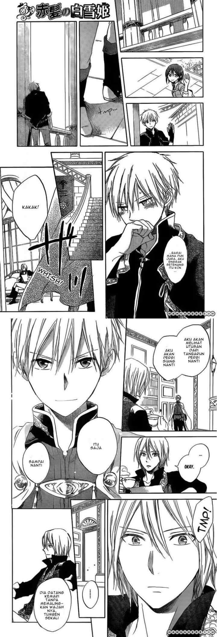 Akagami no Shirayukihime chapter 30 halaman 9