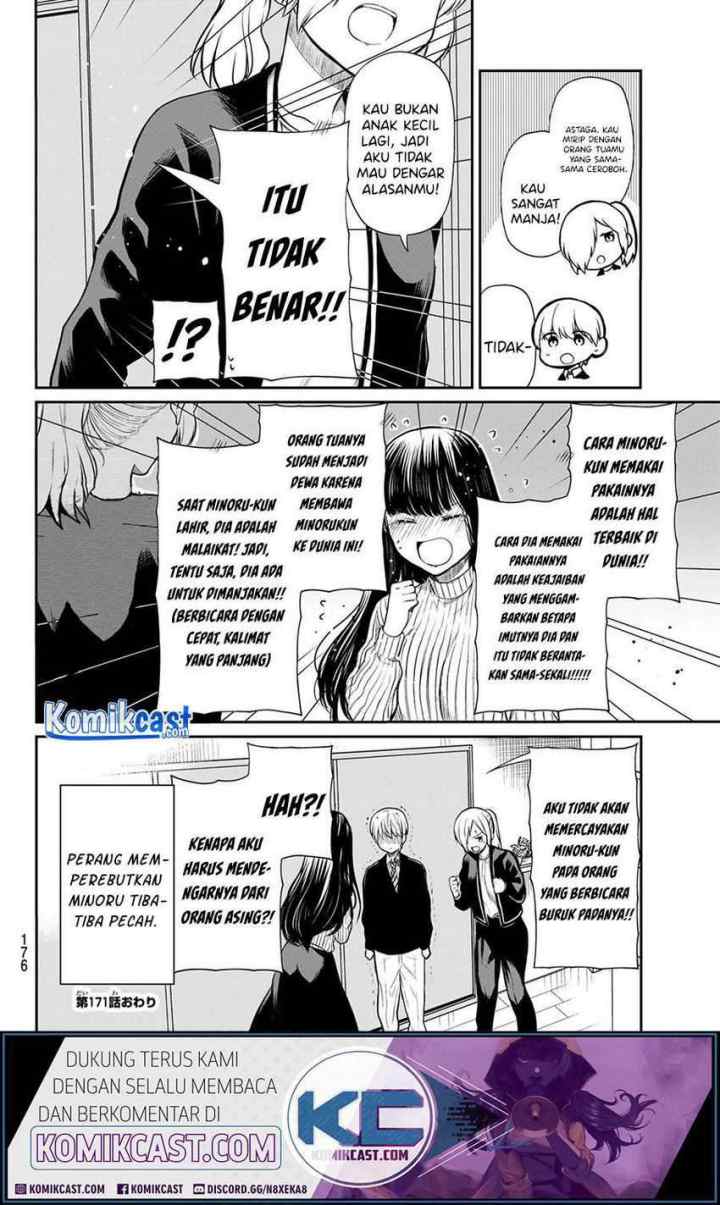 Danshi Koukousei wo Yashinaitai Onee-san no Hanashi chapter 171 halaman 9