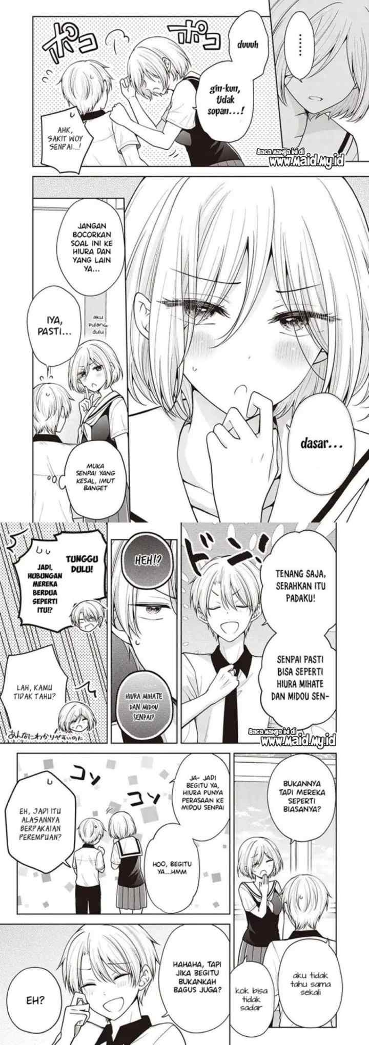 Osananajimi(♂) wo Onnanoko ni Shiteshimatta Hanashi chapter 75 halaman 9