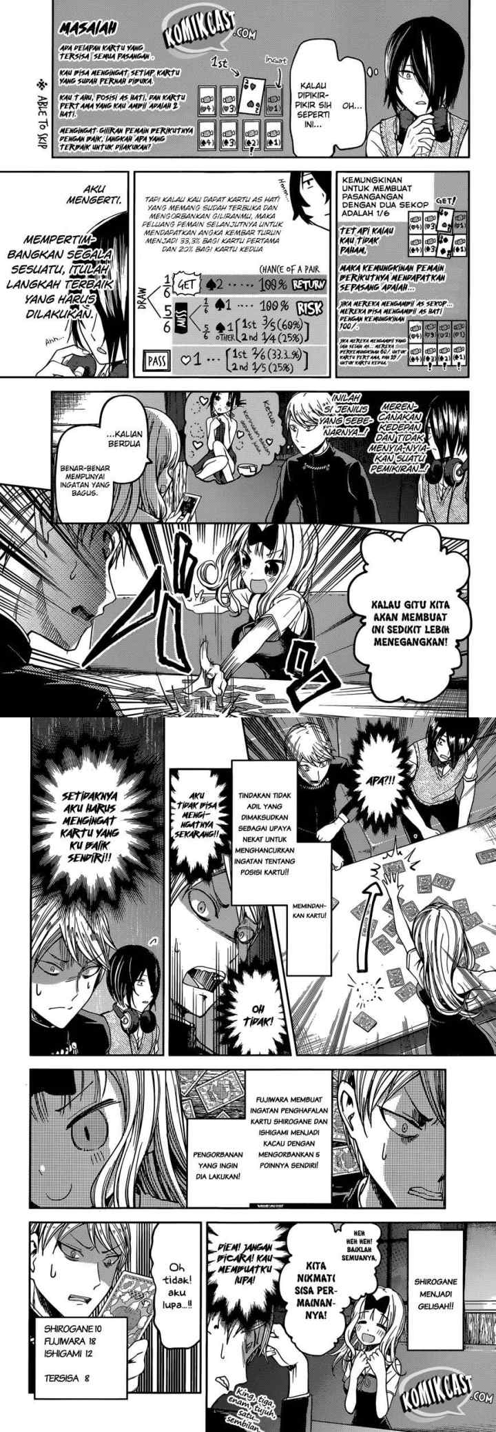 Kaguya-sama wa Kokurasetai: Tensai-tachi no Renai Zunousen chapter 34 halaman 6