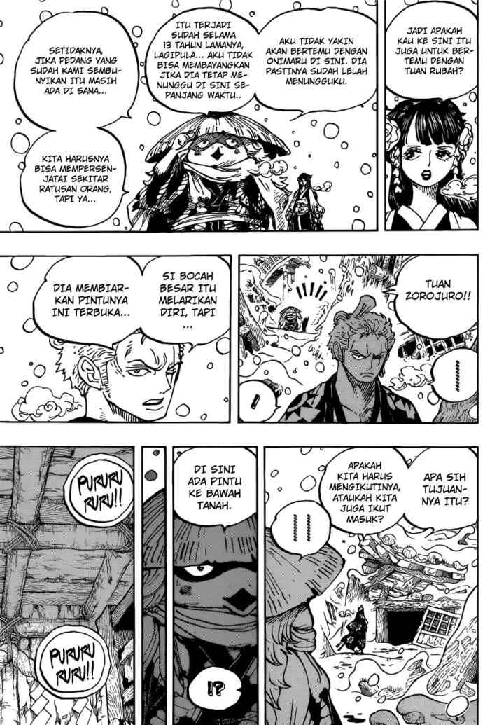 One Piece chapter 953 halaman 15