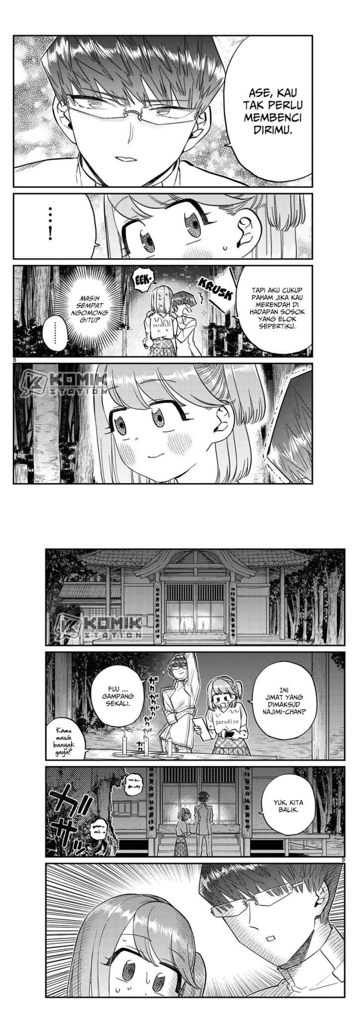 Komi-san wa Komyushou Desu chapter 180 halaman 5