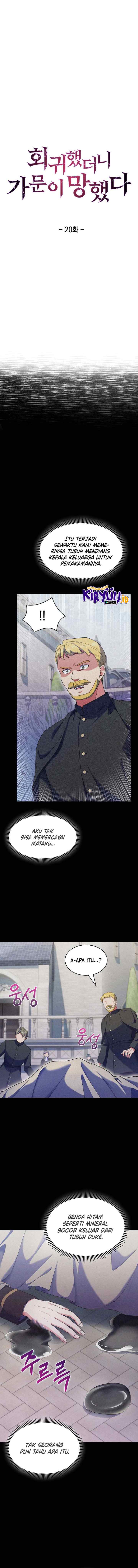 I Regressed to My Ruined Family chapter 20 halaman 6