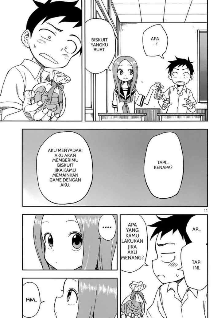Karakai Jouzu no Takagi-san chapter 88 halaman 12