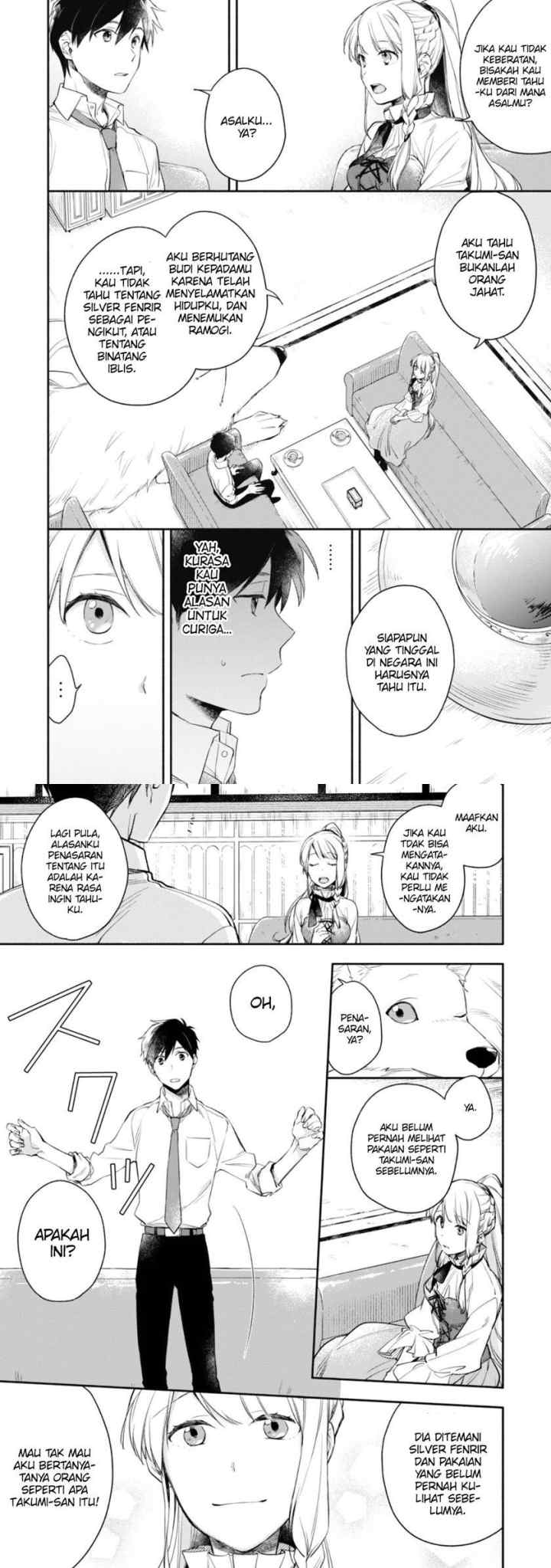 Isekai Tensei Shitara Aiken ga Saikyou ni Narimashita: Silver Fenrir to Ore ga Isekai Kurashi wo Hajimetara chapter 3 halaman 10