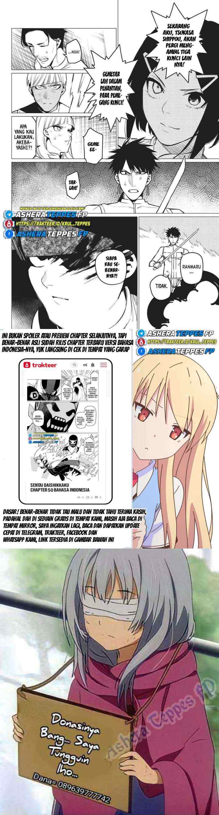 Sentai Daishikkaku chapter 33 halaman 9