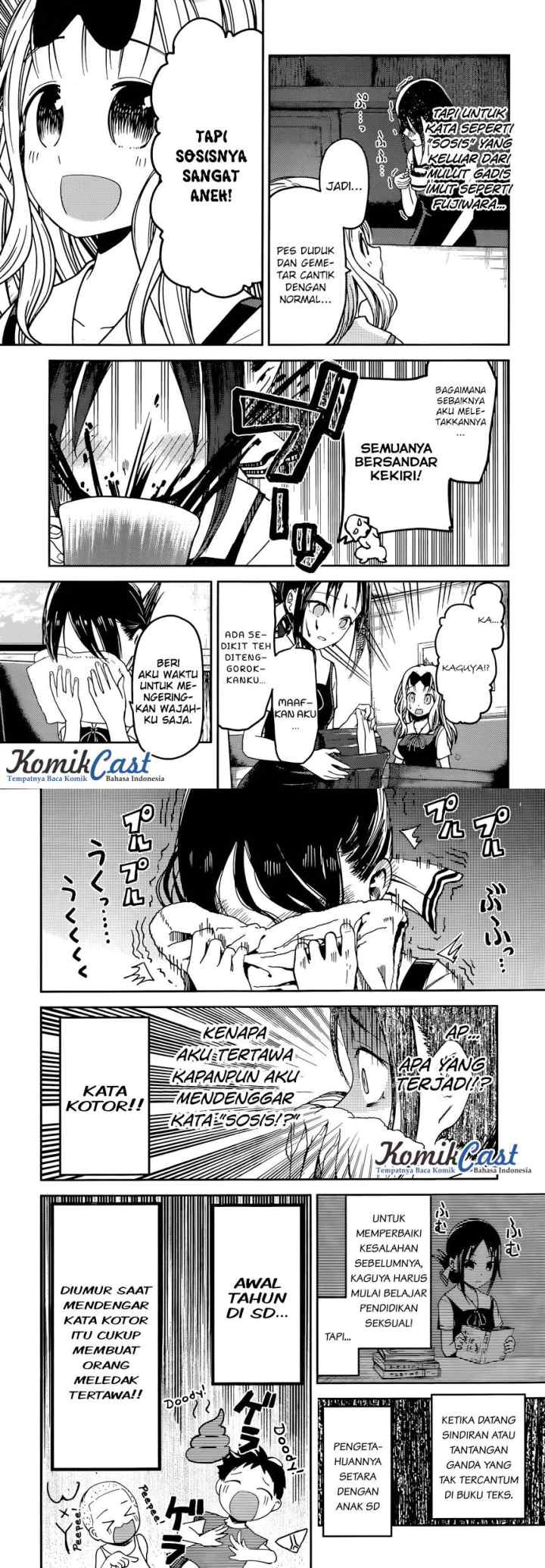 Kaguya-sama wa Kokurasetai: Tensai-tachi no Renai Zunousen chapter 27 halaman 4