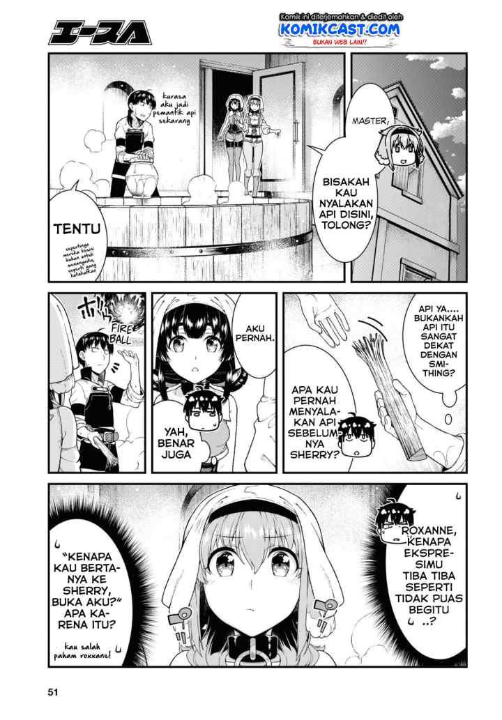 Isekai Meikyuu de Harem wo chapter 41 halaman 6