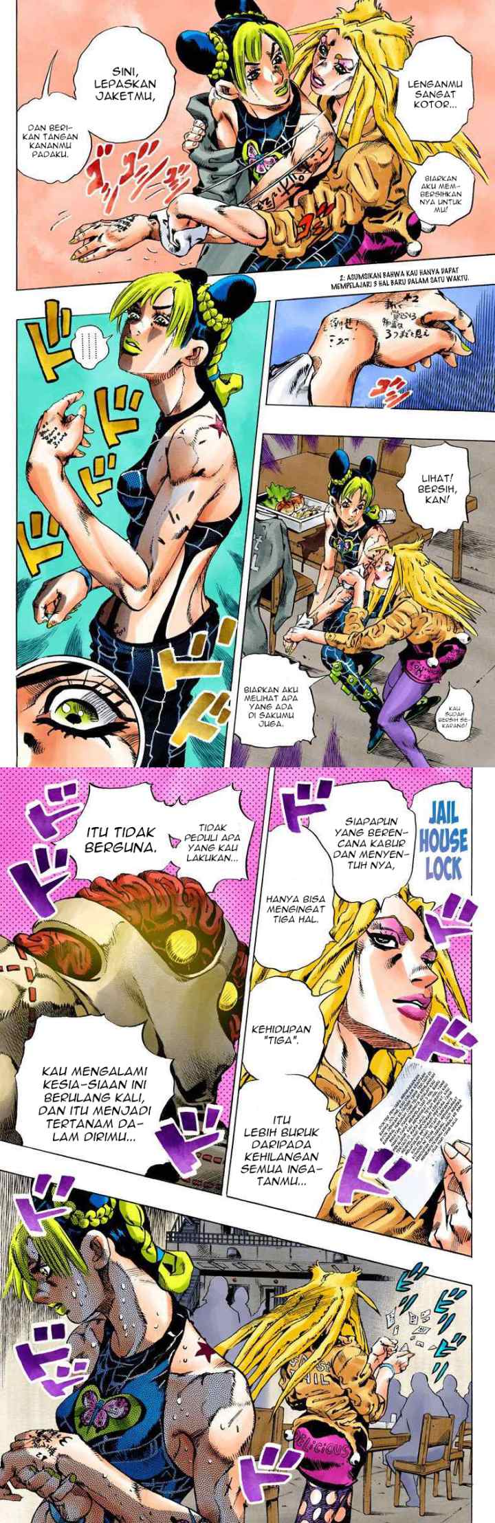 JoJo no Kimyou na Bouken - Stone Ocean chapter 98 halaman 7