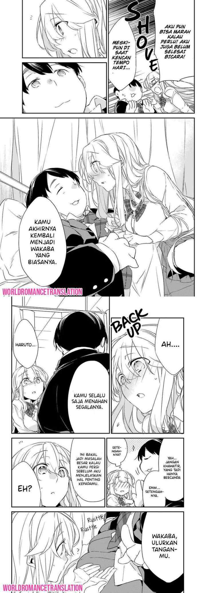 Asahina Wakaba to Marumaru na kareshi chapter 14 halaman 9