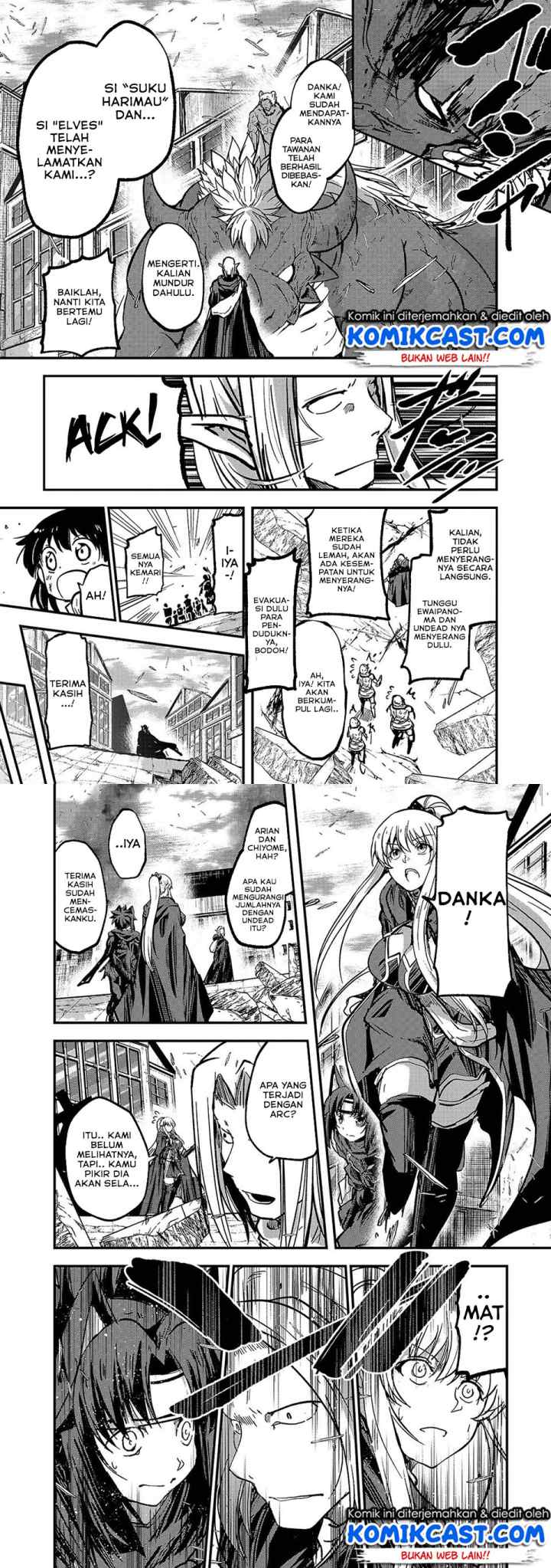 Gaikotsu Kishi-sama, Tadaima Isekai e Odekakechuu chapter 32 halaman 5