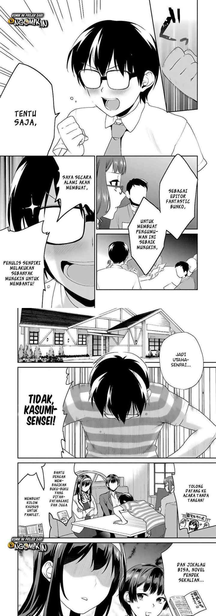 Saenai Heroine no Sodatekata: Koisuru Metronome chapter 33 halaman 5