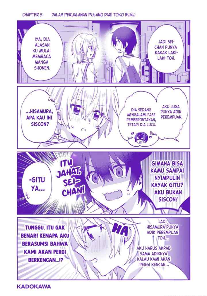 RabuKome Manga ni Haitte Shimattanode, Oshi no Make Hiroin o Zenryoku de Shiawaseni suru chapter 6.5 halaman 16