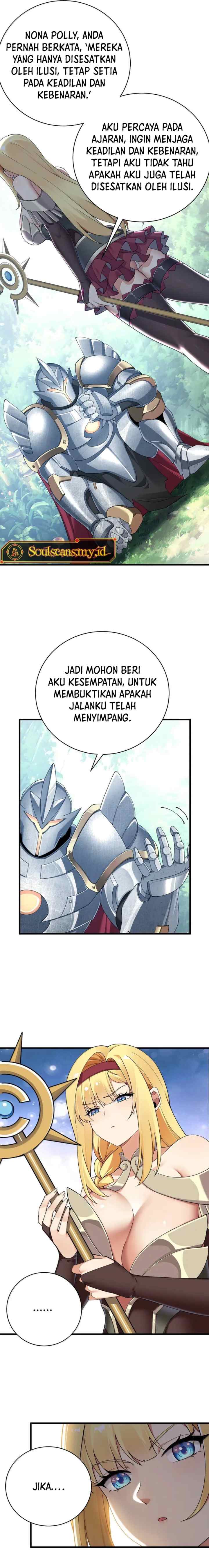 Miss Saintess Please Stop Your Wild Imagination! chapter 97 halaman 9