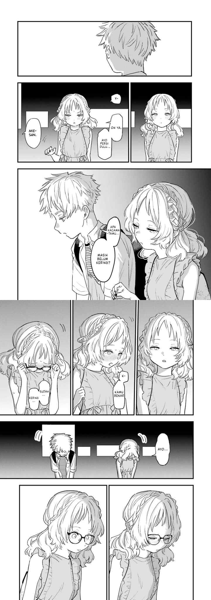 Sukinako ga Megane wo Wasureta chapter 73 halaman 11