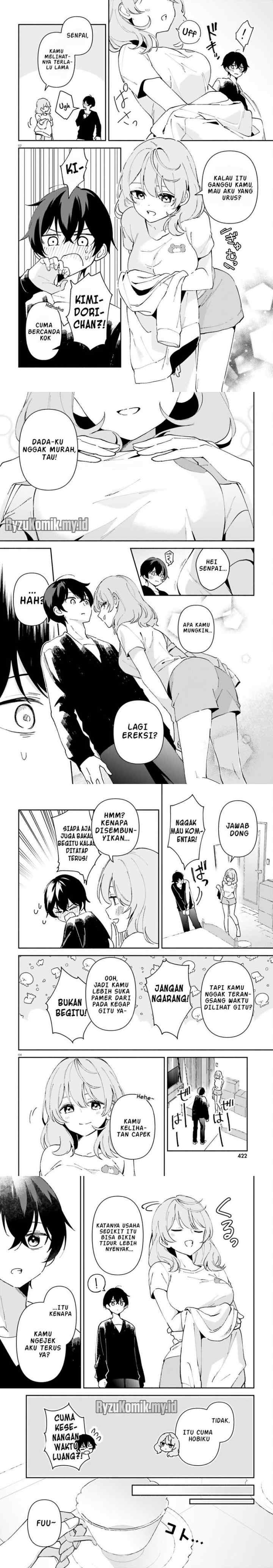 Issho ni Netaindesu yo Ne, Senpai? chapter 3 halaman 9