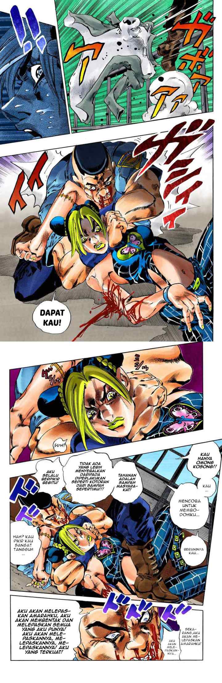 JoJo no Kimyou na Bouken - Stone Ocean chapter 63 halaman 10