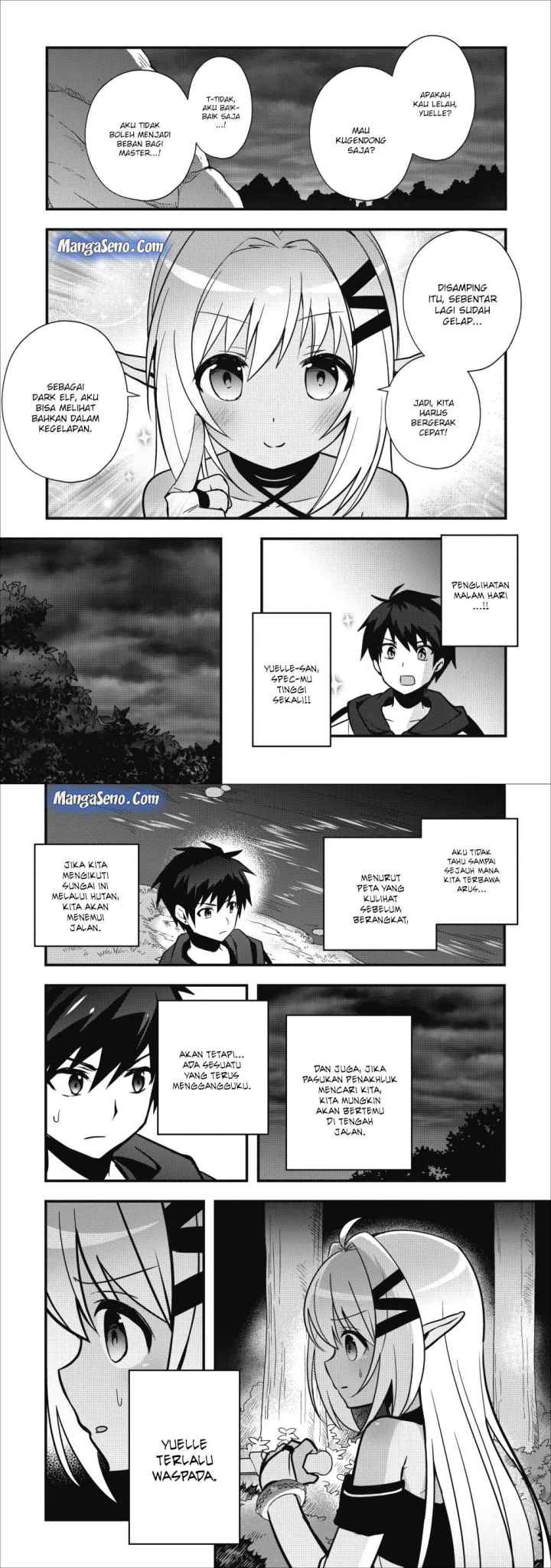 Isekai no Meikyuu Toshi de Chiyu Mahoutsukai Yattemasu chapter 9 halaman 6