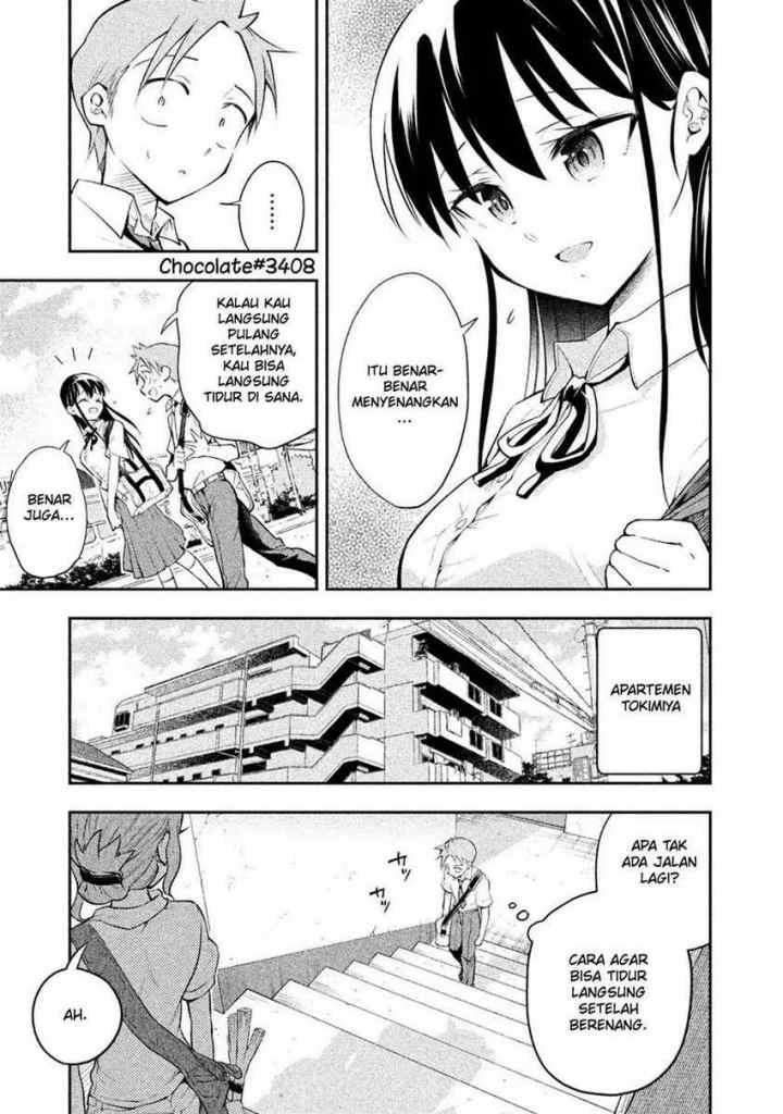 Saeki-san wa Nemutteru chapter 21 halaman 7