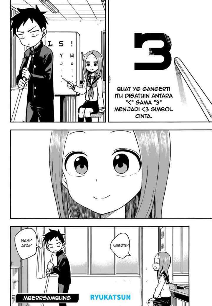 Karakai Jouzu no Takagi-san chapter 128 halaman 17