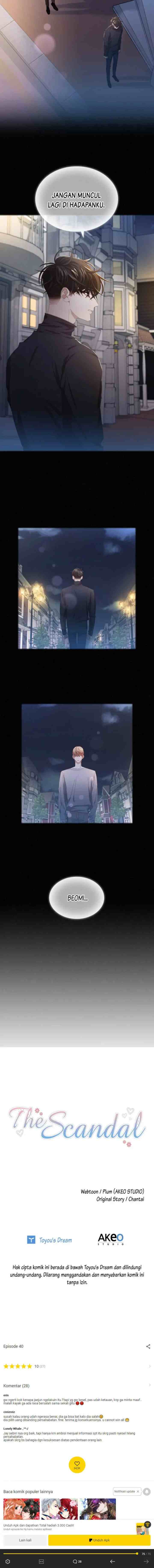 A Beastly Scandal chapter 40 halaman 12