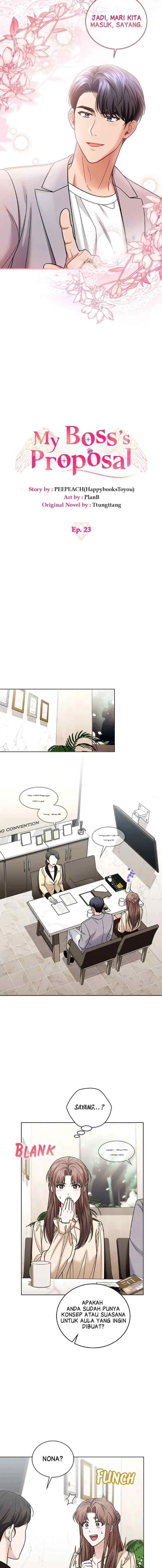 The Boss's Marriage Proposal chapter 23 halaman 4