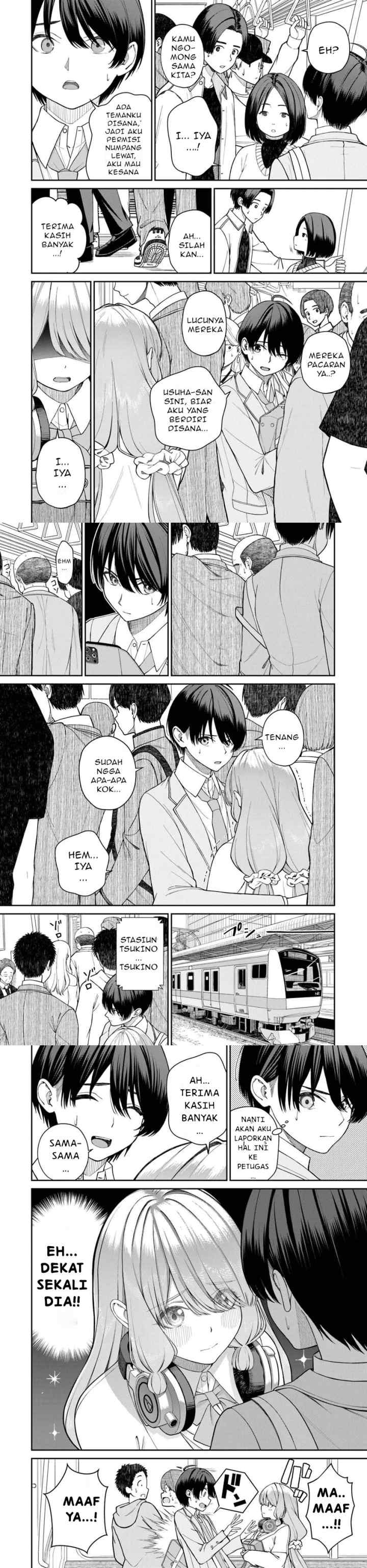 Kanojo ni shitai Joshi Ichii, no Tonari de Mitsuketa Amari-chan chapter 1 halaman 13