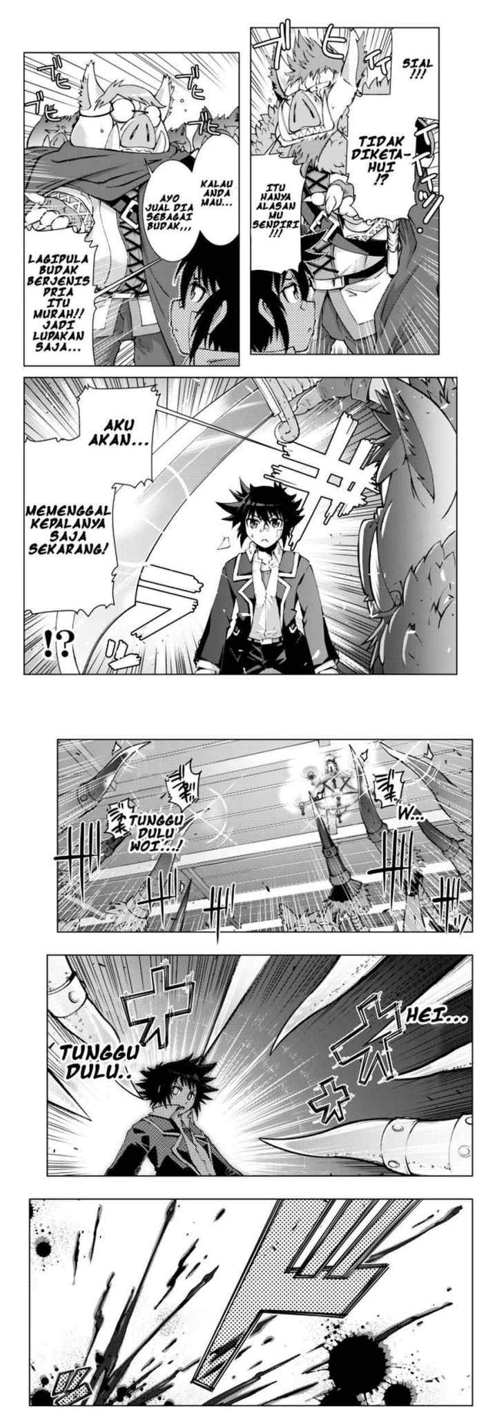 Isekai Shihai no Skill Taker: Zero kara Hajimeru Dorei Harem chapter 1 halaman 7