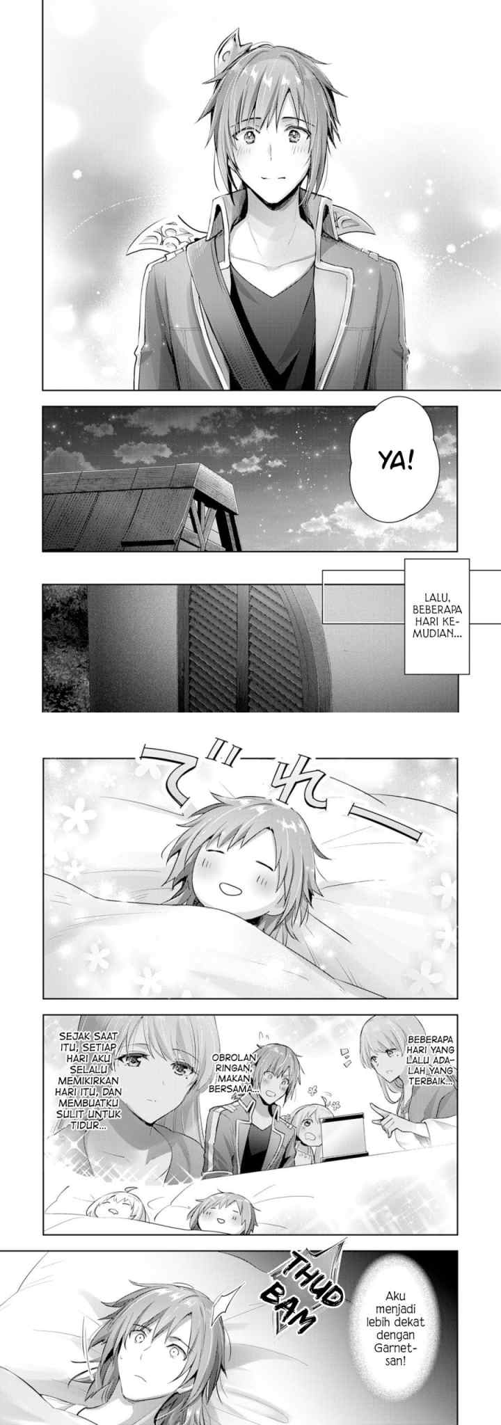Uketsukejo ni Kokuhaku Shitakute Girudo ni Kayoitsumetara Eiyu ni Natteta chapter 8 halaman 5