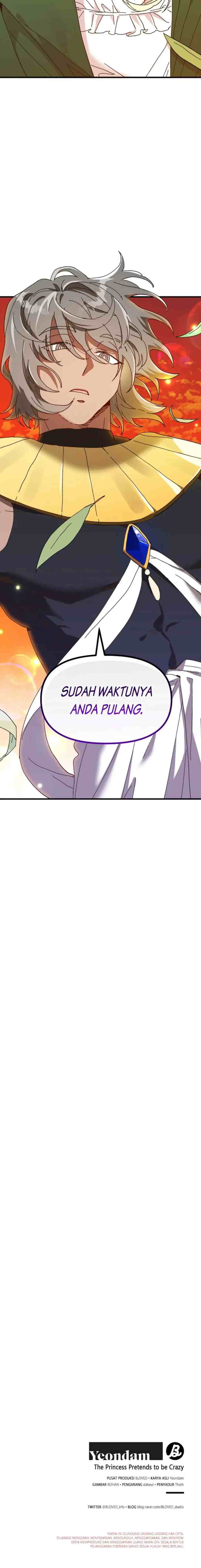 The Princess Pretends to Be Crazy chapter 62 halaman 17