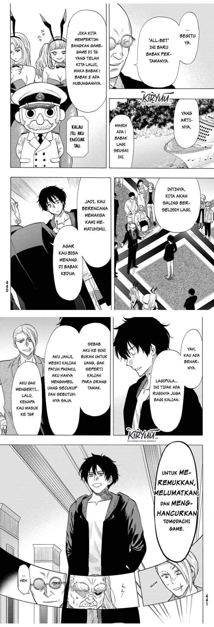 Tomodachi Game chapter 66 halaman 4