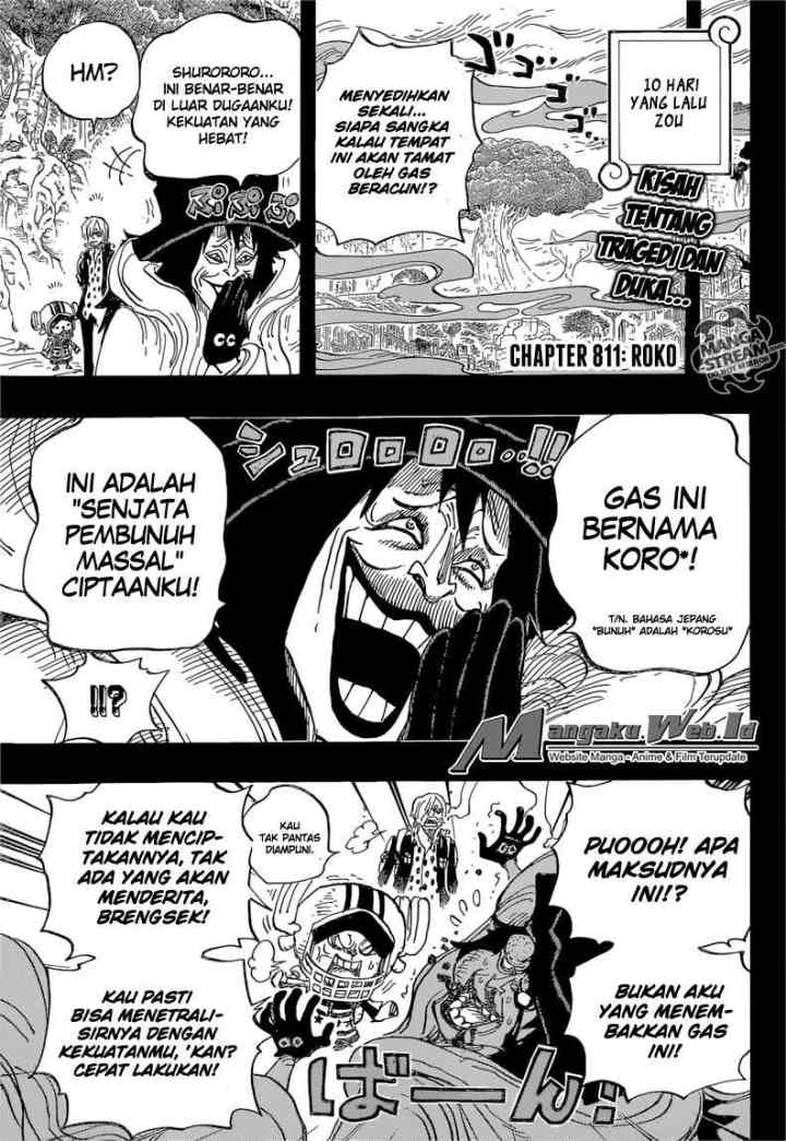 One Piece chapter 811 halaman 5