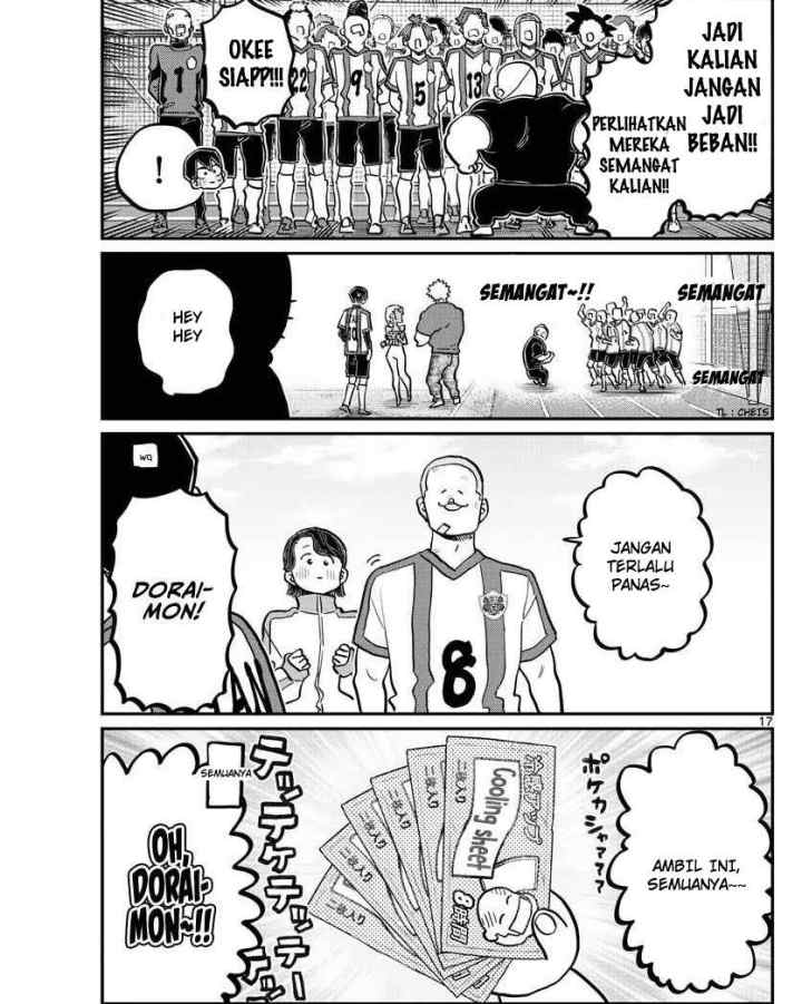Komi-san wa Komyushou Desu chapter 350 halaman 17