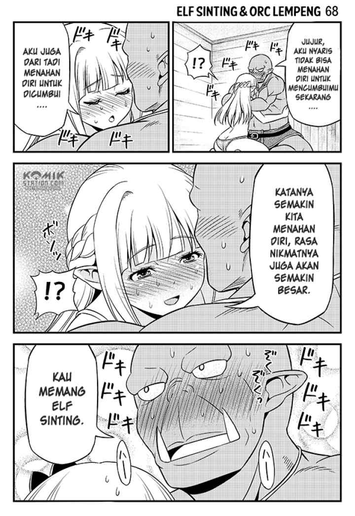 Hentai Elf to Majime Orc chapter 9 halaman 4