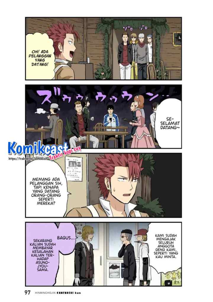 Hinmin Choujin Kanenashi-kun chapter 34 halaman 5