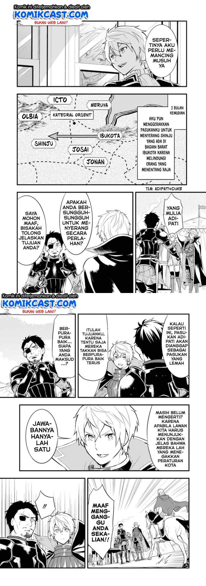 Oda Nobunaga to Iu Nazo no Shokugyo ga Mahou Kenshi yori Cheat Dattanode, Oukoku wo Tsukuru Koto ni chapter 24 halaman 12