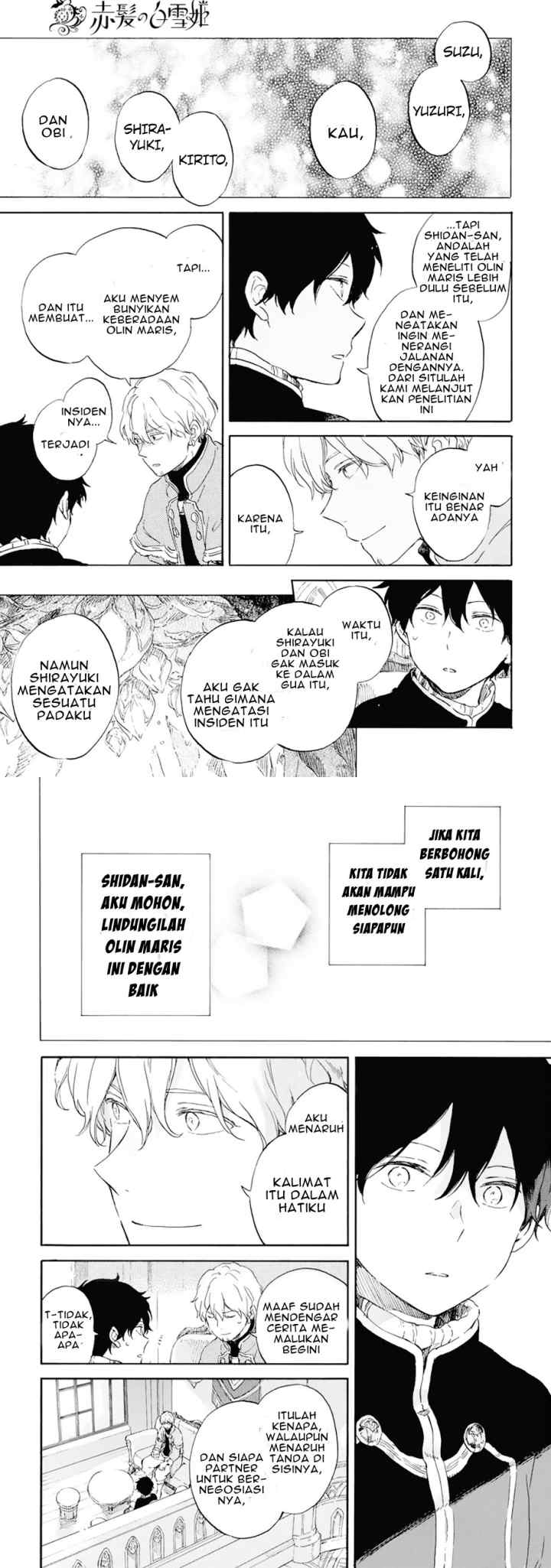 Akagami no Shirayukihime chapter 105 halaman 7
