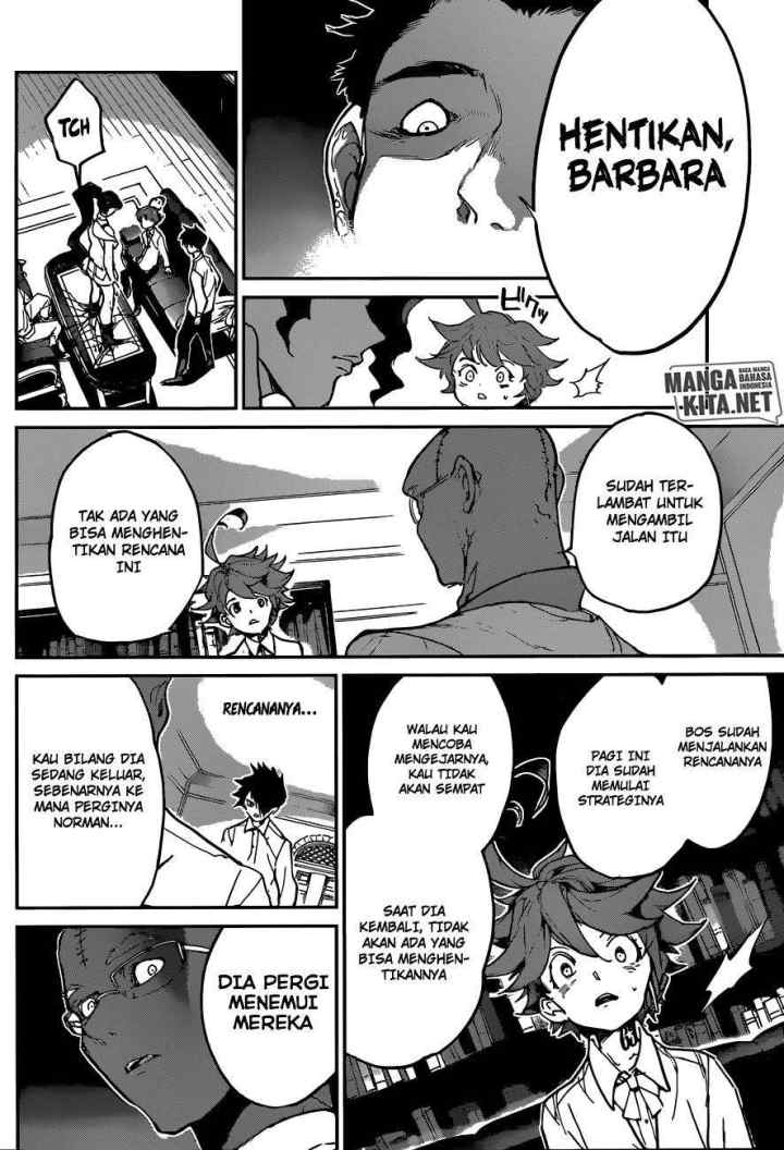 Yakusoku no Neverland chapter 124 halaman 19