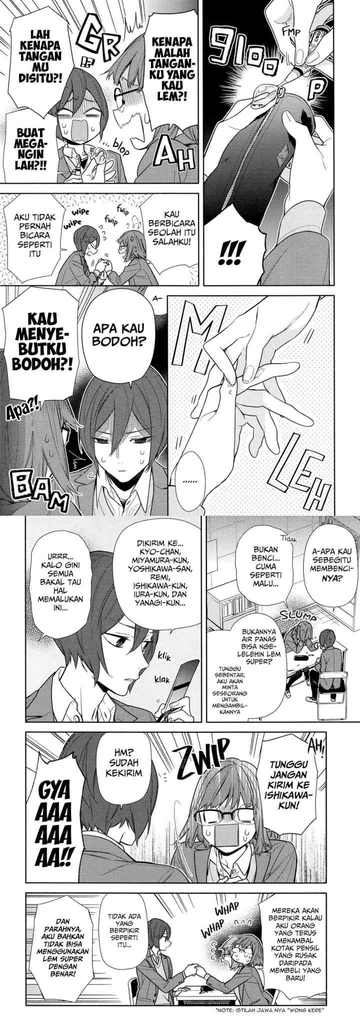 Horimiya chapter 106 halaman 4