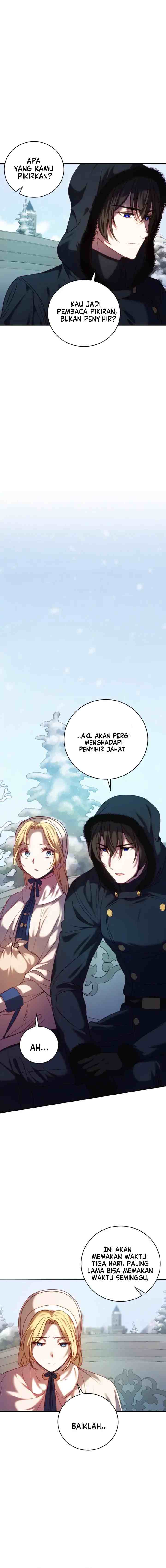 The Villain in the Horror Game Dreams of the Heroine Every Night chapter 13 halaman 14