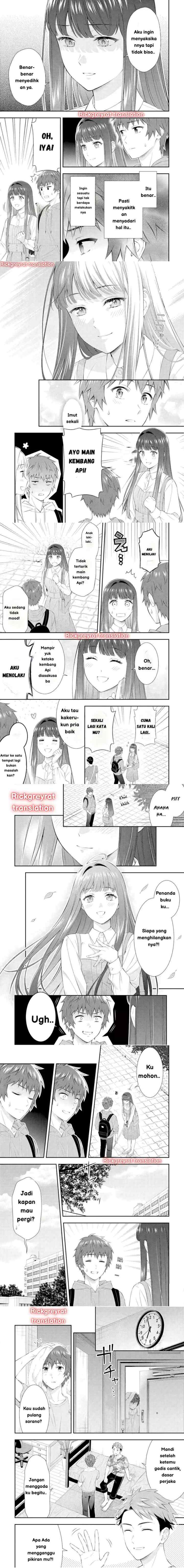 Toumei na Yoru ni Kakeru-kun to, Me ni Mienai Koi wo Shita chapter 3 halaman 7
