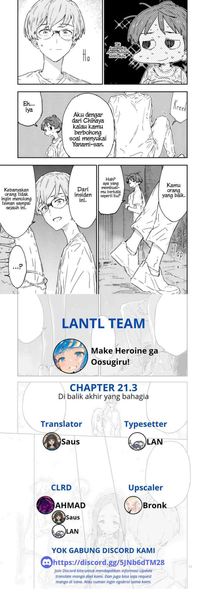 Make Heroine ga Oosugiru! chapter 21.3 halaman 7