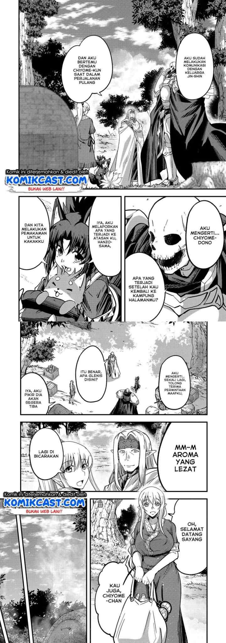 Gaikotsu Kishi-sama, Tadaima Isekai e Odekakechuu chapter 34 halaman 6