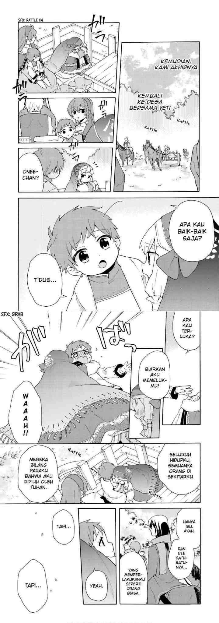 Tada Shiawasena Isekai Kazoku Seikatsu chapter 18 halaman 9
