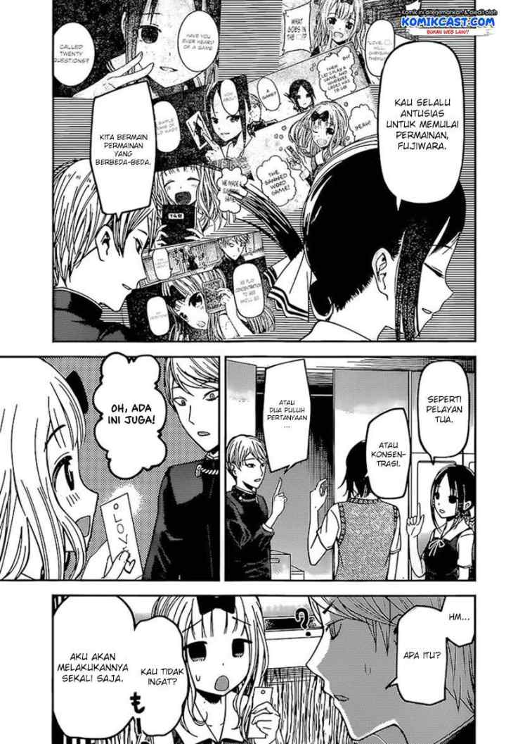 Kaguya-sama wa Kokurasetai: Tensai-tachi no Renai Zunousen chapter 59 halaman 6
